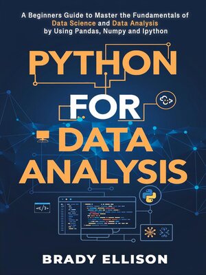 cover image of Python for Data Analysis